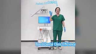 Kelebek LED Dental Işık HD İntraoral Kamera ve Dahili Bilgisayara Sahip Hepsi Bir Arada Dental İş İstasyonu