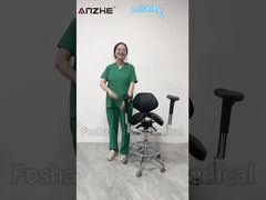 AZ-ST08 Ergonomik Bölünmüş Seleli Tabure Kullanım Kılavuzu | Diş Hekimi ve Veteriner için Ayarlanabilir Tıbbi Koltuğu