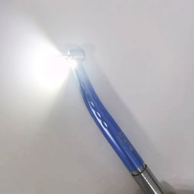 Düğme bas LED Işık Diş Havacılık El Parçasını İç Su Spreyi Diş El Parçasını