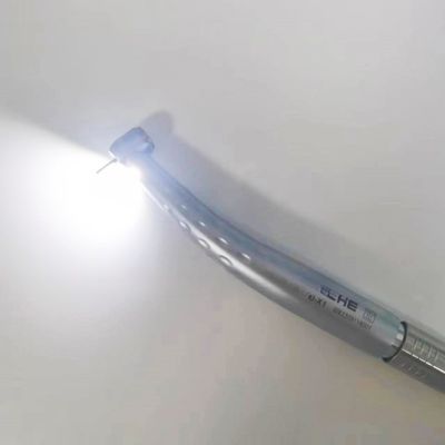 135 Degree Autoclaved Dental Handpiece High Speed LED Light Dental Handpiece