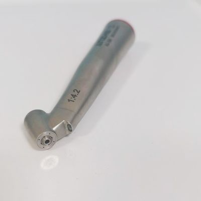 Kırmızı Halkalı Cerrahi Aletler Diş Türbini 1: 4.2 Düşük Hız 45 Derece Diş Hekimliği El Aleti