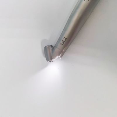 Kırmızı Halkalı Cerrahi Aletler Diş Türbini 1: 4.2 Düşük Hız 45 Derece Diş Hekimliği El Aleti