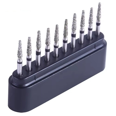 Dental Diamond Burs For Preparation Dental Drills Bur High Speed Dental Diamond Burs Kit