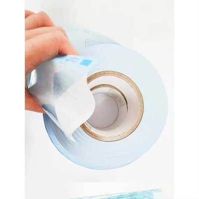 Diş Otoklav Kullanımı Sterilizasyon Torbası Farklı Boyut Sağlar 200m/rulo Diş Sterilizasyon Rulosu