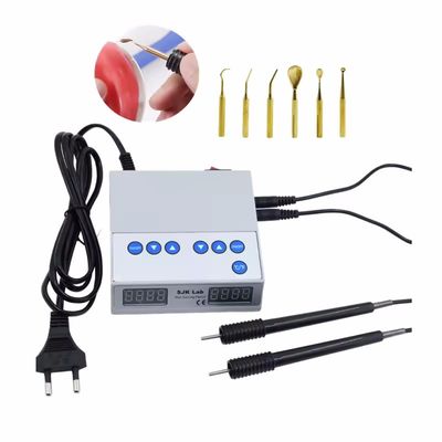 Mini tarz balmumu oyma bıçağı ultra ince çift kalemli diş ısıtma oyma makinesi