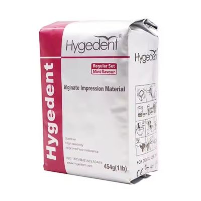 Fast Set Dental Grade Alginate Impression Material Hygedent Ortodontik için Alginate