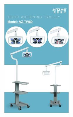 Diş Beyazlatma Makinesi Diş Leke Çıkarma Makinesi Mobil Arabalı LED Diş Beyazlatma Lambası