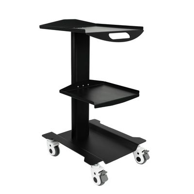 Çok fonksiyonel Mobil Diş Enstrüman Arabası Rengi Özel Tıbbi Mobil Araç 3 Katmanlı Mobil Diş Araçları