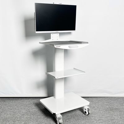 Diş Hastanesi Ekipmanları Bilgisayar Mobil Diş Arabası Mobil Hastane Arabası Paslanmaz Çelik Mobil Araba Frenli