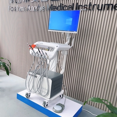 Veterinerlik Tedavi Ekipmanı için Mobil Diş İşleme Masası Hayvan Diş Bakımı Mobil Diş Arabaları