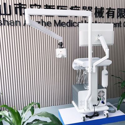 Sıcak Satış Diş Tedavi Makinesi Kompresörlü Diş Kliniği Ekipmanı Mobil Diş Tedavi Arabası