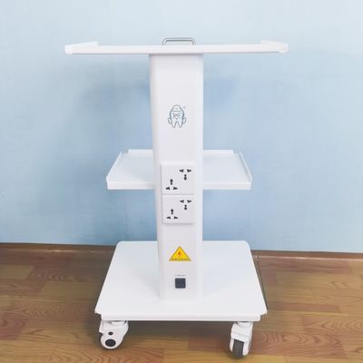 Yüksek Kaliteli Diş Hekimliği Hareketli Dayanıklı Arabası Mobil Alet Arabası Dahili Priz Diş Hekimliği Alet Arabası