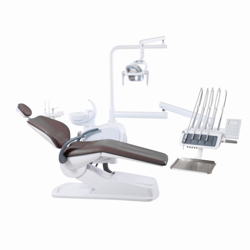Dental Clinic Complete Dental Unit with LED Sensor Light Top Mounted Dental Chair
