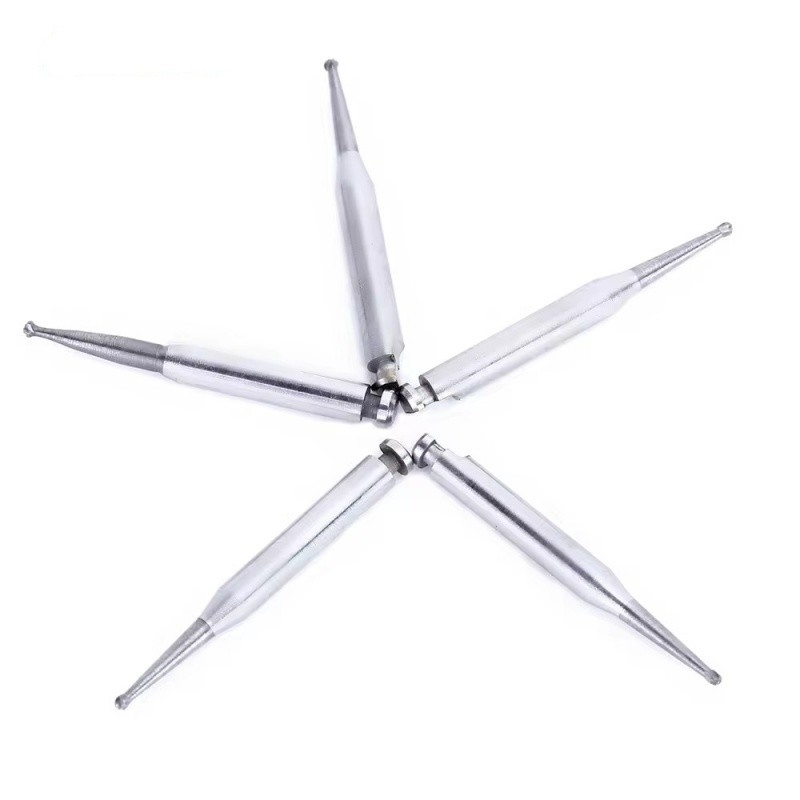 Taç Kesme Diş Tungsten Karbüt Bur RA Düşük Hız Yuvarlak Baş Diş Karbüt Bur