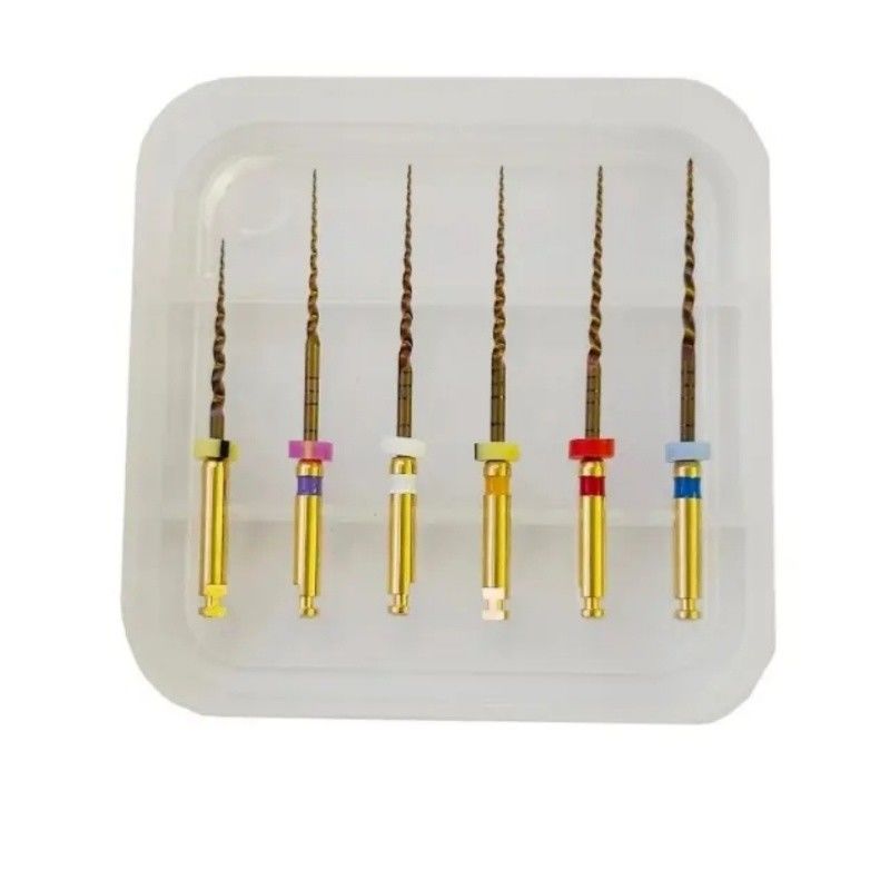 Dental paslanmaz çelik metal matkaplar Dental Bur Reamers For Fiber Post Dental Clinic Laboratuvar malzemesi Dental Kök Kanal Matkapları