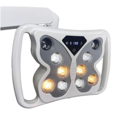 İyi bir fiyat. 70000 LUX Diş Hekimliği Ameliyat Lambası 10 Ampullü Kelebek Şeklinde Diş Ünitesi İçin Cerrahi Lambalar çevrimiçi