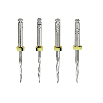 Dental paslanmaz çelik metal matkaplar Dental Bur Reamers For Fiber Post Dental Clinic Laboratuvar malzemesi Dental Kök Kanal Matkapları