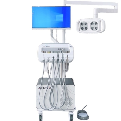 Profesyonel Mobil Diş Hekimliği Arabası Veterinerlik Diş Hekimliği Turbin Birimi Hava Kompresörü ile Evcil hayvanlar Tedavisi Mobil Arabayı