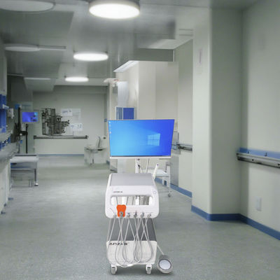 Foshan Anzhe Fabrikası Diş Tedavi Ünitesi Popüler Tasarım Diş Hekimliği Çalışma Tepsisi 220V Avrupa Standardı Mobil Diş Arabası