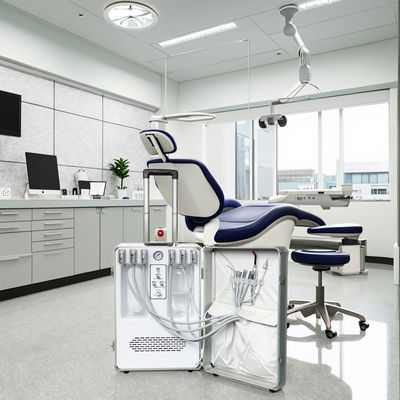 Bavul tasarımı Taşınabilir Diş Hekimliği Birimi, Kompresör ve Scaler ile mobil diş hekimliği birimi