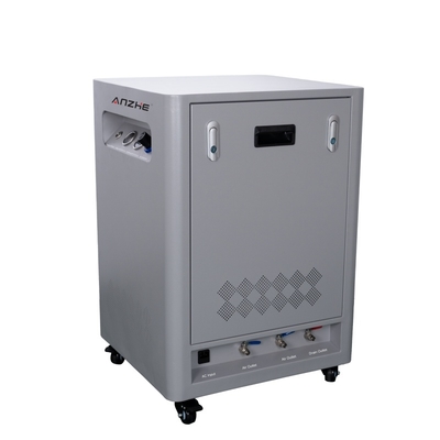 Diş Kliniği Mobil Hava Kompresörü İçin Yağsız Sessiz Tip Hava Kompresörü, Ses Yalıtımlı Kabinli 550W Diş Vakum Pompası