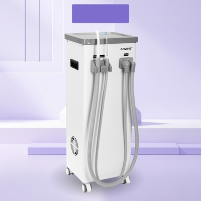 Kirli Su Tankı ile Mobil Diş Emme Birimi Otomatik Kanama Diş Tükürüğü Ejeksiyon Emme 800L Dakikada Emme Makinesi