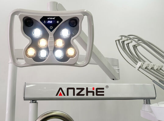 Veterinerlik Diş Tedavisi Birimi VET-PRO Serisi, 304 paslanmaz çelikten sessiz 32L hava kompresörü ve 5 tutuculu enstrüman seti ile