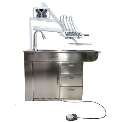 İyi bir fiyat. Paslanmaz Çelik Veteriner Diş Tedavi Masası, LED Cerrahi Işığı ve 550W Gücü ile Hayvan Klinikleri İçin çevrimiçi