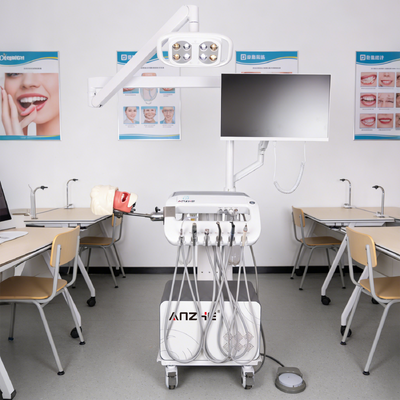 550W Dental Training Simulator with Phantom Head and 0.8Mpa Air Compressor for 220V/50Hz Dental Schools