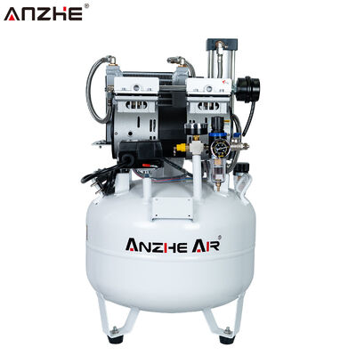 İyi bir fiyat. 32L Silent Oil Free Dental Air Compressor Dental Clinic Hastane Laboratuvarı için Tıbbi Sınıf Düşük Gürültülü Hava Kompresörü çevrimiçi