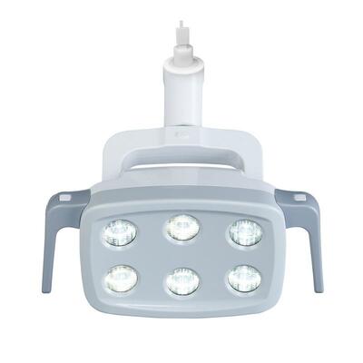 İyi bir fiyat. 6 LED Diş Ameliyat Işığı Ayarlanabilir Ağız Muayene Lambası Dişçi Koltuğu Ünitesi için Gölgesiz Cerrahi Işık çevrimiçi