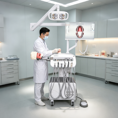 İyi bir fiyat. HD Oral Kamera 550W hava kompresörü ve diş eğitimi için simülasyon hayalet başlı taşınabilir diş birimi çevrimiçi