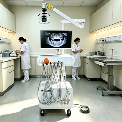 İyi bir fiyat. Taşınabilir X Ray HD Ağız İçi Kamera ve Sessiz Yağsız Hava Kompresörlü Hepsi Bir Arada Veteriner Dental Ünite çevrimiçi
