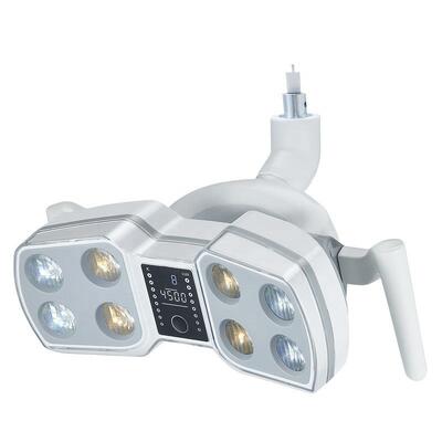 İyi bir fiyat. LED Diş Operasyon Işığı Kızılötesi Sensörlü Gölgesiz Oral Lamba 8000-30000Lux 8 Göz Dişçi Sandalye Birimi için LED çevrimiçi