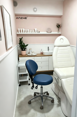 İyi bir fiyat. Modern Klinikler İçin Ayarlanabilir Yüksekliğe ve 360 Derece Döndürmeye Sahip Avrupa Ergonomik Dişçi Taburesi çevrimiçi