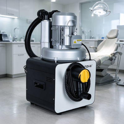İyi bir fiyat. 750W diş emici sistemi, 1000L/dakikada emici güç ve 56dB sessiz çalışma ile diş kliniği için çevrimiçi