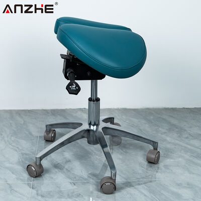 İyi bir fiyat. Diş kliniği için öne eğilebilir ve ayarlanabilir gaz asansörü olan ergonomik eyerli diş taburesi çevrimiçi