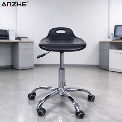 Antistatik ESD Dişçi Taburesi, İletken Tekerlekler ve Ayarlanabilir Ergonomik Tasarım ile Diş Kliniği ve Laboratuvarı İçin